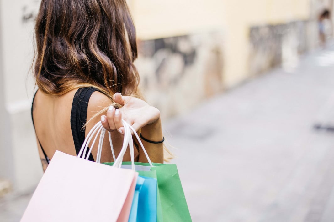 image of couple shopping